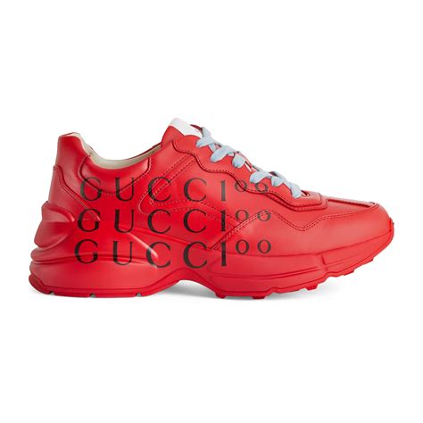 red gucci shoes on sale|all red Gucci shoes.